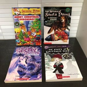 4 Christmas themed kids book lot 🎅🎄